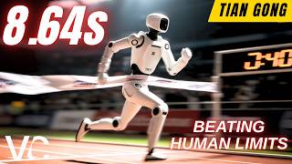 Chinese Humanoid Robot Runs 100m in 8.64s (Tiangong Ultra)