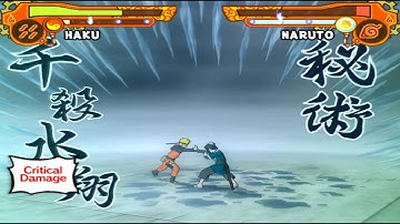 Haku vs Naruto Uzumaki - Naruto Shippuden Ultimate Ninja 5