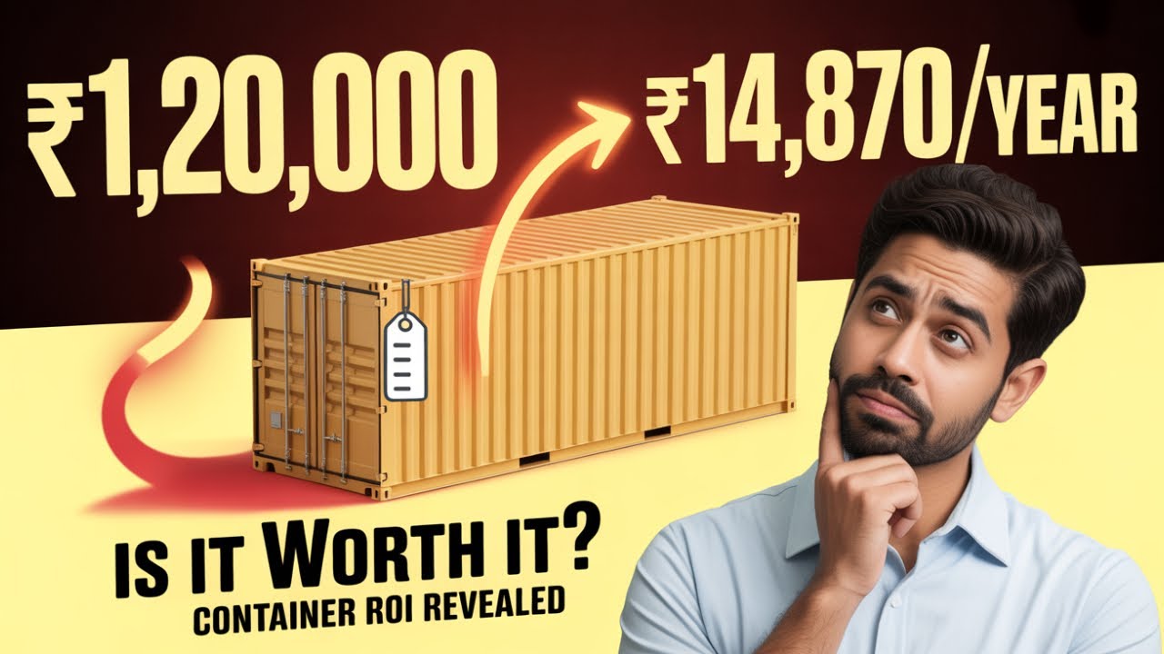 Kannada: How to Start Container Leasing Business in India (Full Guide + ROI Breakdown)