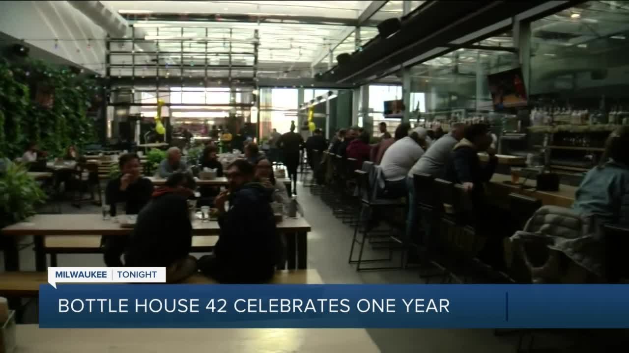 Bottle House 42 celebrates one year anniversary YouTube