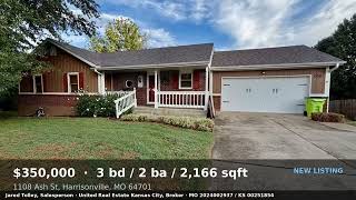 New Kansas City Homes — Harrisonville, MO | Week of September 21 (6 Just Listed)