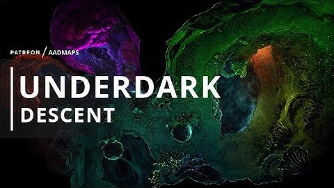 Fantasy Battlemaps - UNDERDARK Descent | Animated Battle Maps Preview