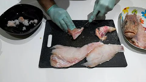 Come pulire e sfilettare lo scorfano?