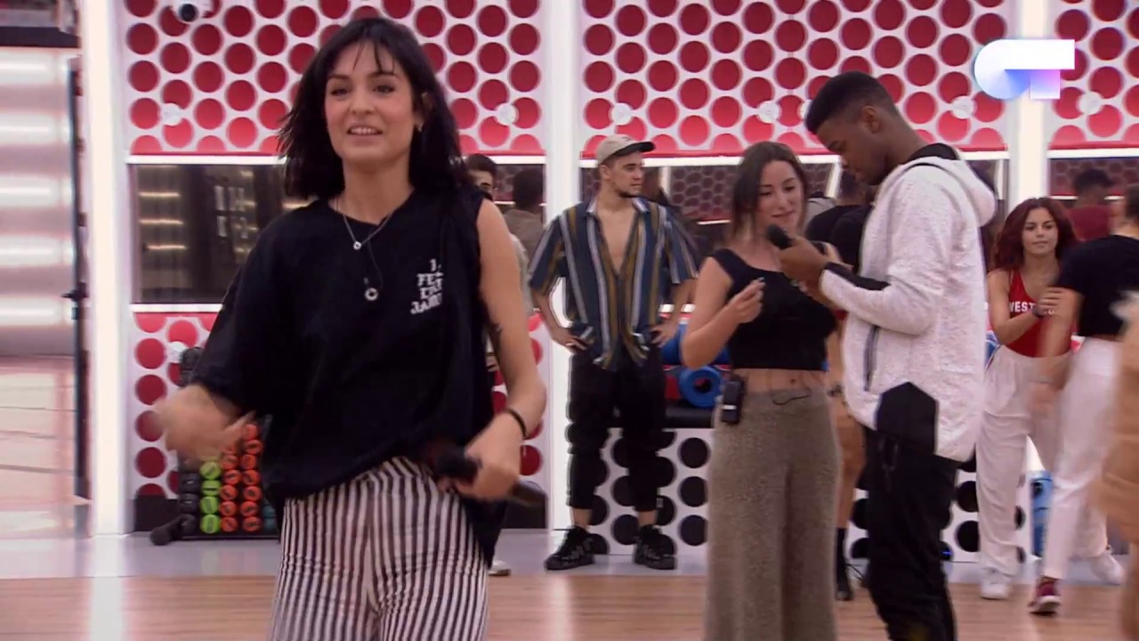 Ensayo de NATALIA y FAMOUS con los BAILARINES (FEEL IT STILL) | OT 2018
