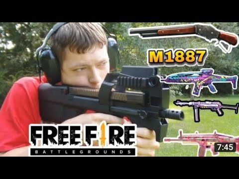 Free Fire Real Life Gun Youtube