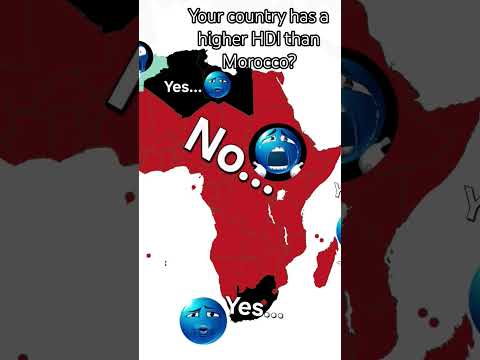Your Country Has A Higher HDI Than Morocco Africa Morroco