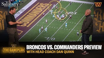 HC Dan Quinn on Denver Broncos vs. Washington Commanders Sunday Night Matchup | The Gameplan | NFL