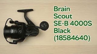 Розпаковка Brain Scout SE-B 4000S 8+1BB 4.9:1 Black (18584640)