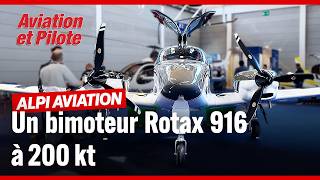 Un Bimoteur Rotax 916 À 200 Kt : Le Pari D’alpi Aviation - Aero 2026