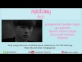 LIRIK IKON - APOLOGY [MV &amp; EASY LYRIC ROM+INDO]