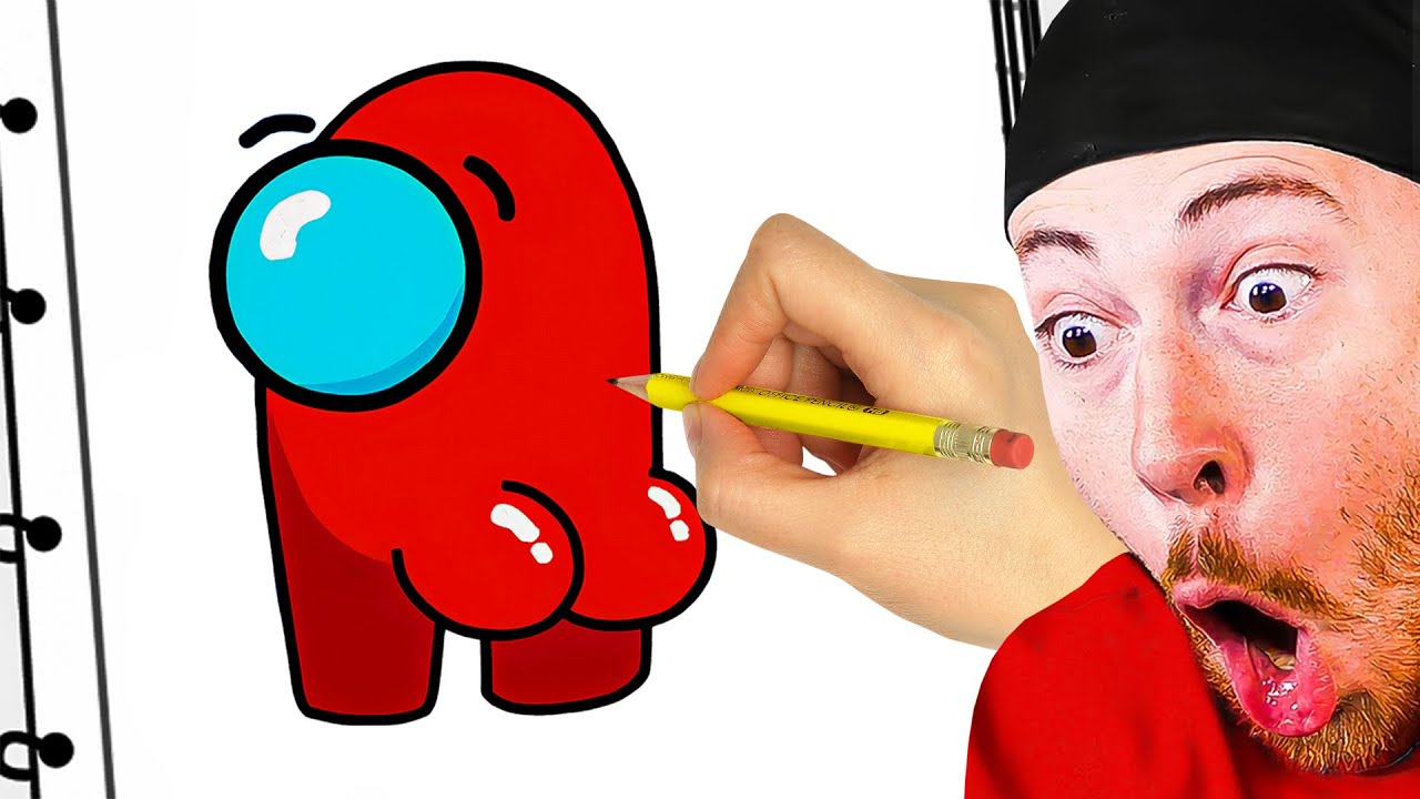 CRAZIEST Among Us ART Videos (YOU WONT BELIEVE!)