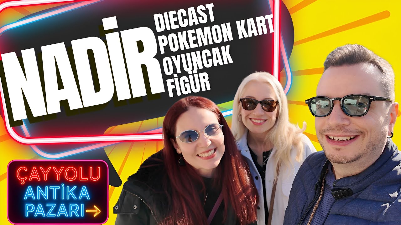 İlk Kez Böyle Çeşit Gördük!😱 Çayyolu Antika Pazarı’nda NADİR Koleksiyon Parçaları+ Retro Hazine Avı🔥