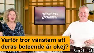 Morgon med Swebbtv och Ring Swebbtv Live 511 - Med unge konservativa poddaren Charlie Regnér