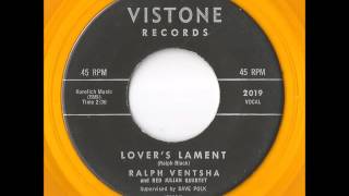 Ralph Ventsha And Red Julian Quartet - Lover's Lament (Vistone)