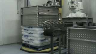 Blue River Ice 10kg Bags Palletizing