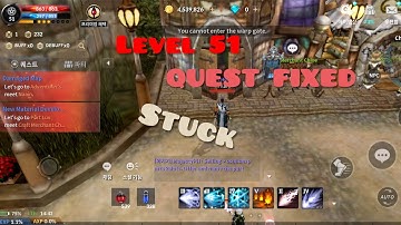 Cabal Mobile Lvl51 bug quest fix
