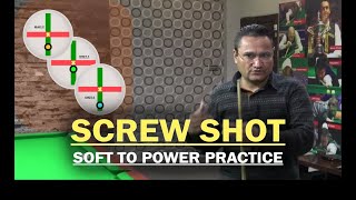 265. LEARN Screw Shot Practice Soft, Medium & Power, AQ Snooker Coaching Academy screenshot 4