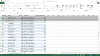 Microsoft Excel 2013 Tutorial - 8 - Tables