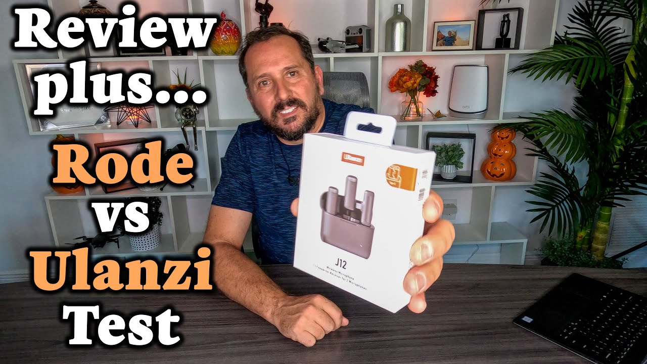 ULANZI J12 Wireless Microphone - Rode Wireless Go II vs Ulanzi J12 which is the best Phone Mic