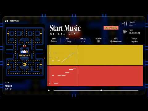 "Start Music" - Pac-Man (FC) | Recreation & Deconstruction