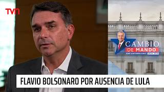 Flavio Bolsonaro critica a Lula da Silva por no venir al cambio de mando en Chile | 24 Horas