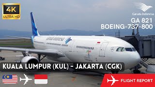 Download Lagu 【4K Flight】GARUDA INDONESIA GA-821 Sky View Only Kuala Lumpur 🇲🇾 - Jakarta 🇮🇩 | Boeing 737-800 MP3 Download Lagu 【4K Flight】GARUDA INDONESIA GA-821 Sky View Only Kuala Lumpur 🇲🇾 - Jakarta 🇮🇩 | Boeing 737-800 MP3