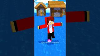 HELP Steve Escape Flood! ( Hindi ) - Funny Animation 😁 #shorts #minecraft #tranding #ipl