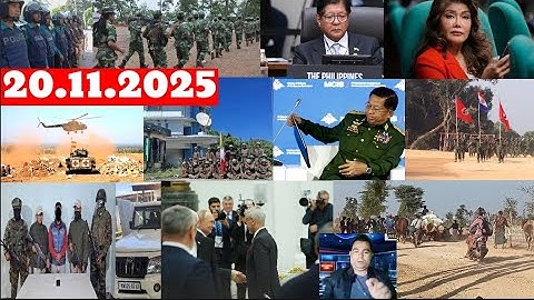 20.11.2025 Myanmar military international situation AA Rakhine ARSA today.