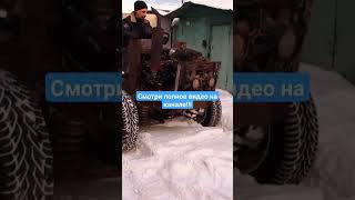 Мини трактор из Нивы ( ОН НЕ ЕДЕТ)#нива #своимируками #трактор#мини #погрузчик#внедорожниккроссовер