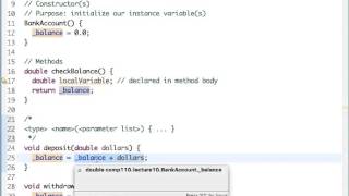 MT1 - Practice - 01 Class Walkthrough - BankAccount