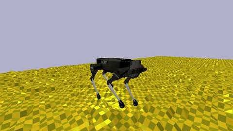 Laikago MPC control in PyBullet (Windows, Linux, Mac OSX)