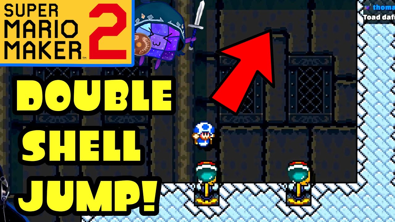 Double Shelljump Challenge! Super Mario Maker 2 Expert 11000+ Clears ...