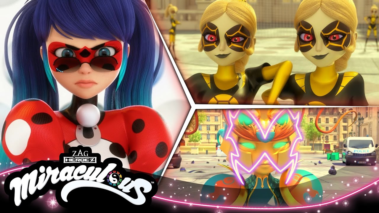 1 HOUR MIRACULOUS, 😍 LADYBUG & CAT NOIR 🐞