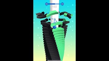 Stack Ball 3D Level 352 Gameplay (iOS,Andriod) #shorts