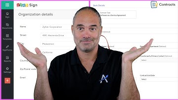 Zoho Contracts [NEW ZOHO ONE APPLICATION] VS Zoho Sign