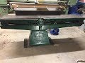 90-Year-Old 12" Jointer with Babbit Bearings