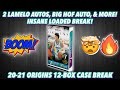 2 LAMELO AUTOS! INSANE LOADED BREAK!🔥 | 2020-21 Panini Origins Basketball 12-Box Case Break