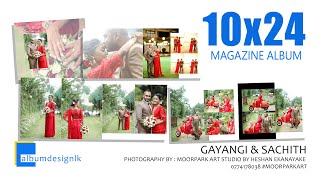10x24 - Magazine Photobook design #moorparkart