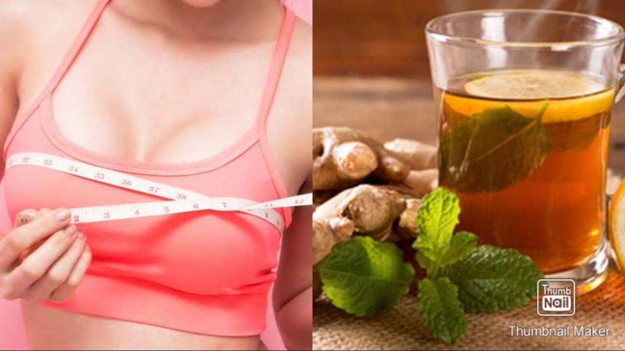 Ginger tea to reduce your breast size 😉 YouTube