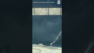 Fire at recycling facility on Overdale Road in Winston-Salem