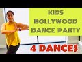 8 minute kids bollywood party  4 dances  follow along