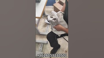 Automatic punching machine#punchingmachine #punching #buttonattachingmachine #curtain