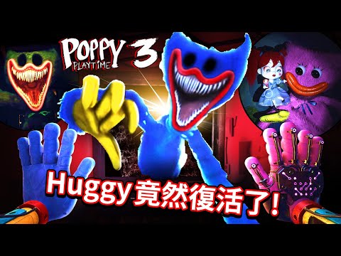 惡夢版Huggy超恐怖😱Poppy證實了主角也曾被人體實驗過😲！？(全劇情完整翻譯)【Poppy playtime CH3 Part2】【恐怖遊戲】【至尊星】