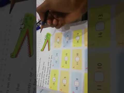 Math Class 1 Topic; Greater than & Less than - YouTube