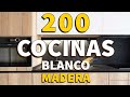 200 cocinas modernas blancas y madera diseos decoracin ideas colores cocinas rsticas y pequeas