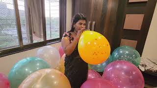 New Balloon Blowing | Indian apple balloon blowing