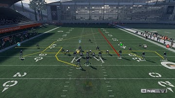 Madden 18: Gun Trey Open Offset - Y Corner