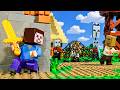Village Raid 3, Pillager's Slaves - Alex and Steve Life | Lego Stop Motion | Minecraft Animation