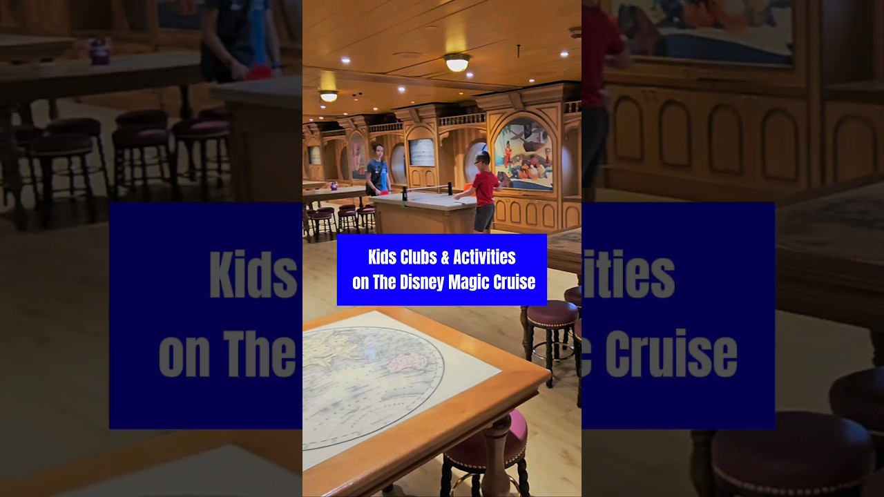 Disney Magic Cruise: Kids Club & Activities 