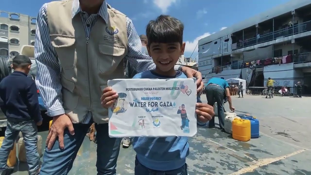 PROJEK AIR BERSIH DI GAZA: HARAPAN DI TENGAH KRISIS